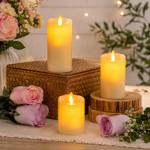 LED Swinging flameless candles (3ct)
