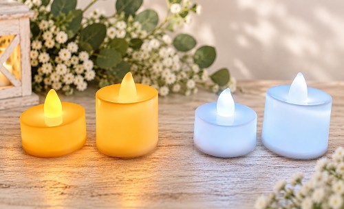 Battery operated LED smokeless candles (12ct)